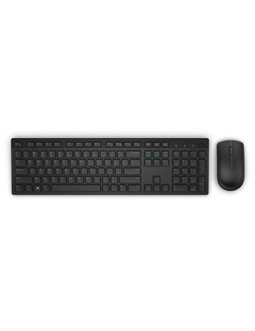 Dell km636 wireless keyboard and mouse us international (qwerty) black