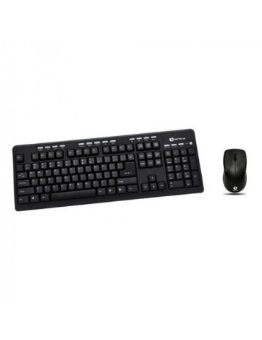 Kit tastatura + mouse serioux mkm5500 cu fir multimedia negru