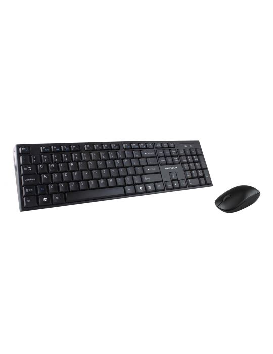 Kit tastatura + mouse serioux nk9800wr wireless 2.4ghz us layout Serioux - 1