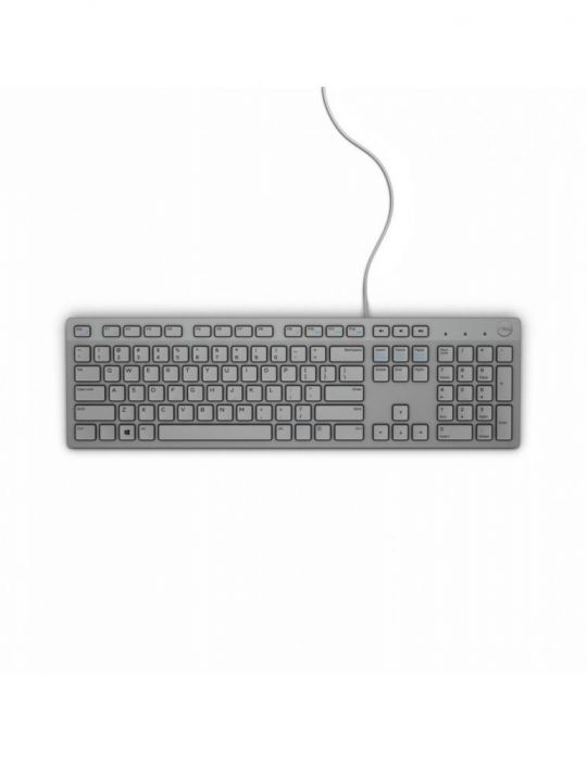 Dell keyboard multimedia kb216 wired us int layout usb conectivity Dell - 1
