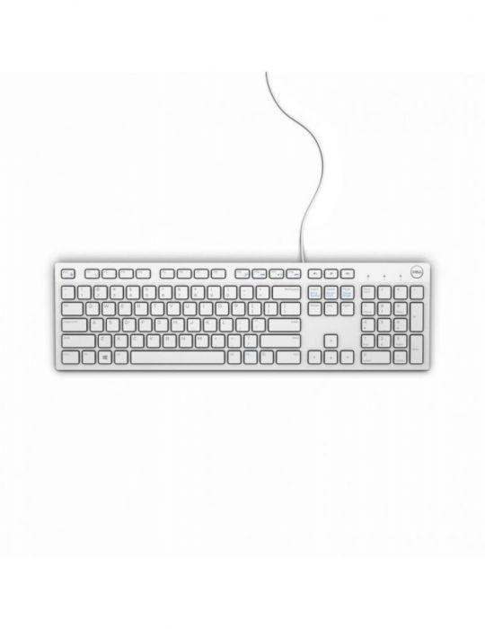 Dell keyboard multimedia kb216 wired us int layout usb conectivity Dell - 1