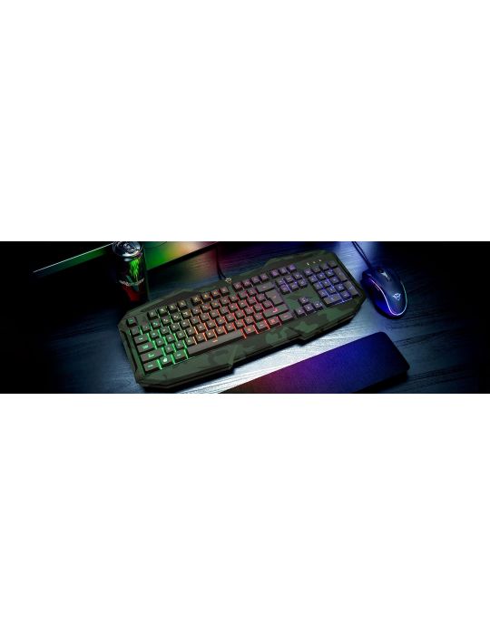 Tastatura trust gxt 830-rw-c avonn gaming keyboard - camo  specifications Trust - 1