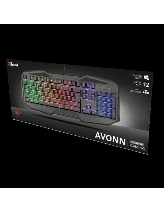 Tastatura trust gxt 830-rw avonn gaming keyboard  specifications general key Trust - 1