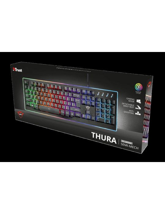 Tastatura trust gxt 860 thura semi-mechanical gaming keyboard  specifications general Trust - 1