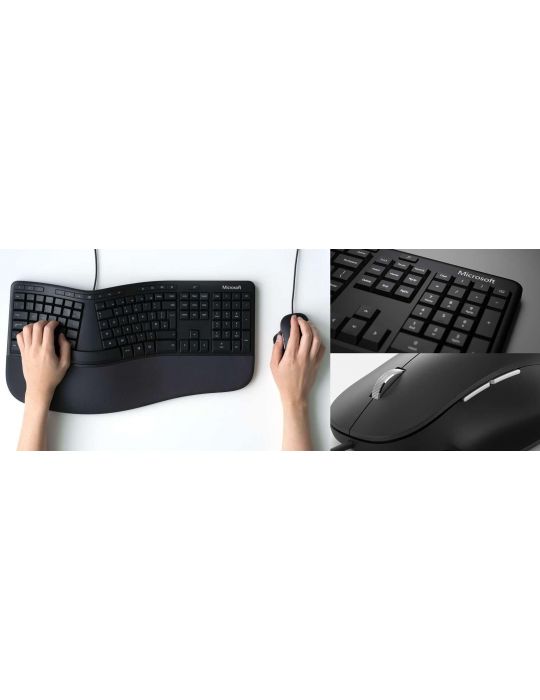 Kit tastatura + mouse microsoft ergonomic for business Microsoft - 1