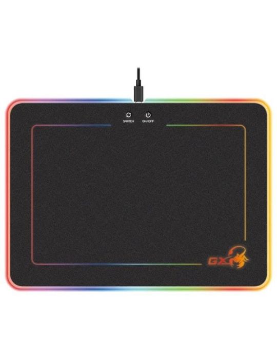 Genius mouse pad gaming gx-pad 600h rgb  the hard consistent Genius - 1