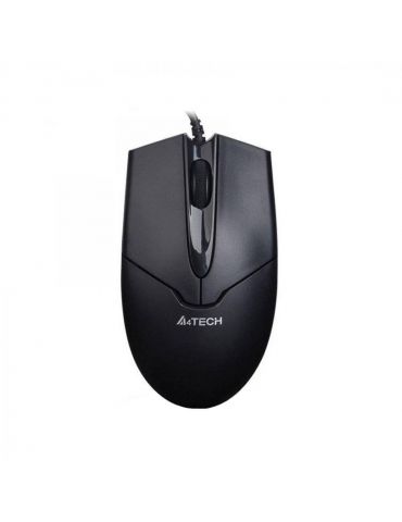 Mouse a4tech wired optic usb op-550nu-1 v-track padless usb metal