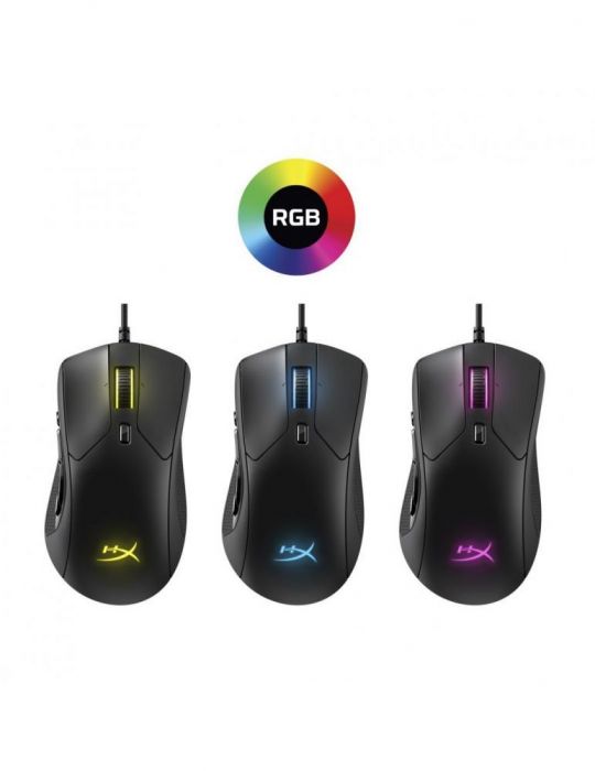 Mouse kingston hyperx cu fir pulsefire raid gaming mouse pixart Kingston - 1