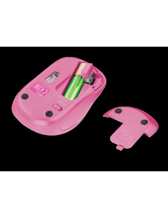 Mouse fara fir trust yvi fx wireless mouse - pink Trust - 1