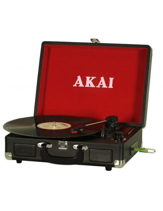Pick-up turntable suitcaseusb rec akai att-e10   belt-driven turntable mechanism • Akai - 1