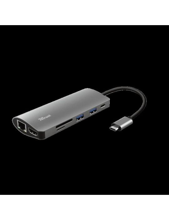 Adaptor trust dalyx 7-in-1 usb-c multiport adapter  specifications general storable Trust - 1