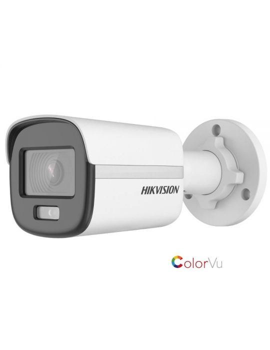 Camera supravegere hikvision ip bullet ds-2cd1047g0-l(4mm) 4mp colorvu lite imagini Hikvision - 1