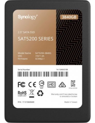 SSD Synology sat5200 3.84tb 2.5inch sata 530mb/s read 500mb/s write