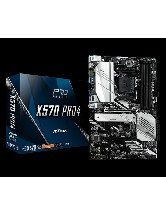 Placa de baza asrock x570 pro4 4 x ddr4 dimm Asrock - 1