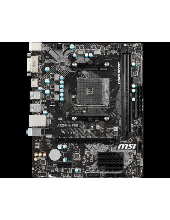 Placa de baza msi socket am4 a320m-a pro ddr4 memory: Msi - 1