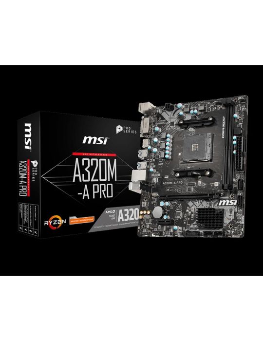 Placa de baza msi socket am4 a320m-a pro ddr4 memory: Msi - 1