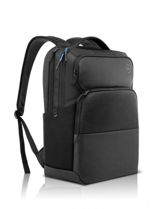 Dell pro backpack 17 zippered water resistant foam padding eva Dell - 1