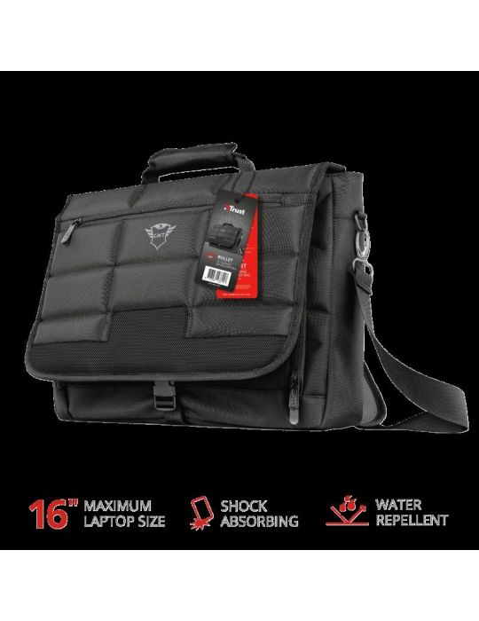 Geanta gxt1270 bullet messenger bag 15.6 black  general type of Trust - 1