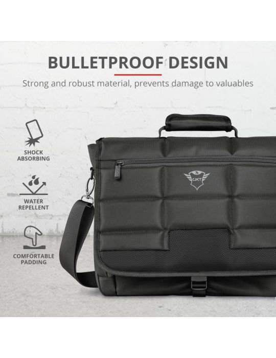 Geanta gxt1270 bullet messenger bag 15.6 black  general type of Trust - 1