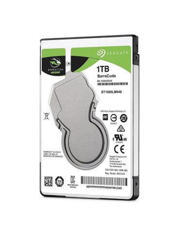 Hdd intern notebook seagate 2.5 1tb barracuda sata3 5400rpm 128mb