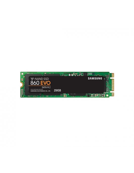 Ssd samsung 250gb 860 evo m.2 2280 sata rata transfer Samsung - 1