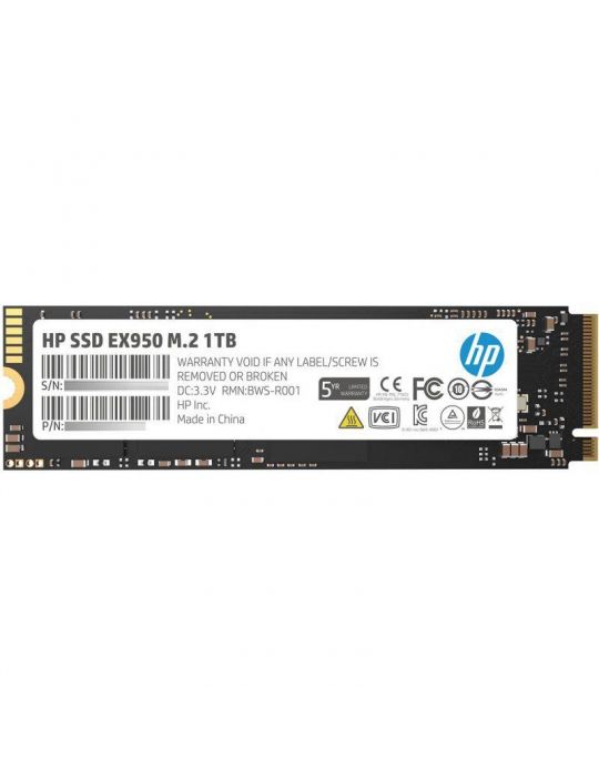 Ssd hp ex950 1tb m.2 2280 pciegen 3 (8gb/s) r/w Hp - 1