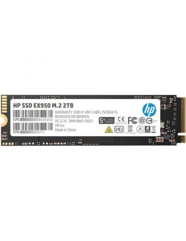 Ssd hp ex950 2tb m.2 2280 pciegen 3 (8gb/s) r/w