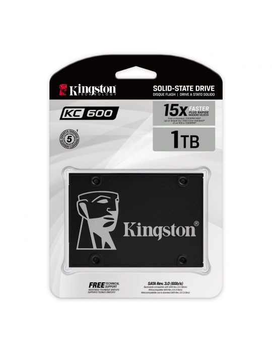 Ssd kingston skc600 2.5 1024gb sata 3.0 (6gb/s) r/w speed: Kingston - 1