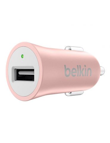 Belkin mixit up metallic car charger 24a - rose gold