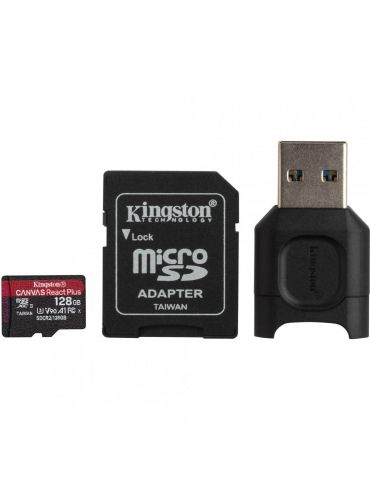 Card reader kingston + sd reader 128gb r/w: 300/260 mb/s