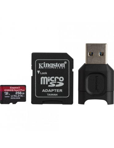 Card reader kingston + sd reader 256gb r/w: 300/260 mb/s