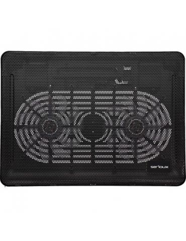 Cooling pad serioux srxncp007 dimensiuni: 340*250*23mm compatibilitate maxima laptop: 15.6