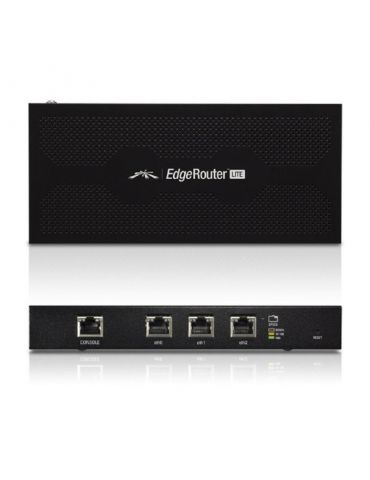 Ubiquiti router erlite-3 3x gigabit lan 1x rj45 serial 1