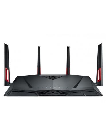 Router wireless asus rt-ac88u 1xwan gigabit 4xlan gigabit 4 antene