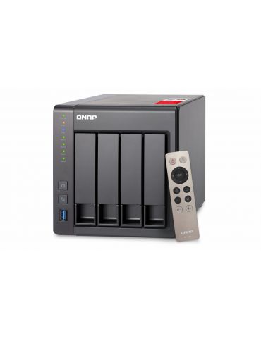 Qnap tower nas ts-451+-2g 4-bay intel celeron quad-core 2.0ghz (up