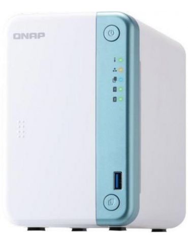 Qnap tower nas ts-251d-2g 2-bay intel celeron j4005 dual-core 2.0