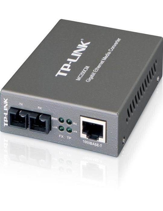 Switch media convertor tp-link 2 porturi (1x1000m sc/upc port 1x1000m Tp-link - 1
