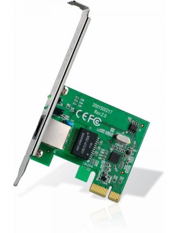 Placa de retea tp-link pci-e  32bit  gigabit realtek rtl8168b auto